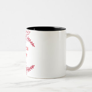 2 Couleurs tasse de noël, personnaliser design