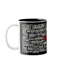 Tasse de noir de nuage de mot de Smuffin (c)
