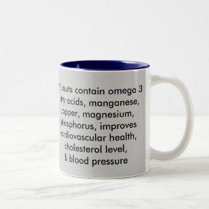 2 Couleurs Tasse de noix