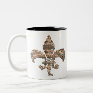 2 Couleurs tasse de "nouveau N'awlins"