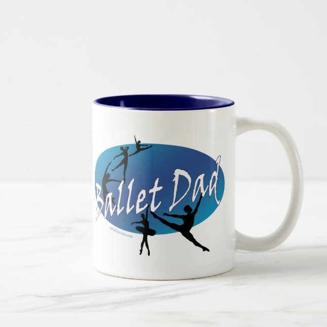 2 Couleurs Tasse de papa de ballet (Droit)