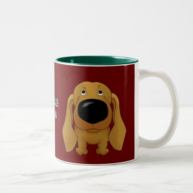 2 Couleurs Tasse de papa de Doxie (Droit)