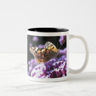2 Couleurs Tasse de papillon