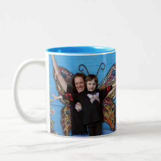 2 Couleurs Tasse de papillon salissez et de Karen