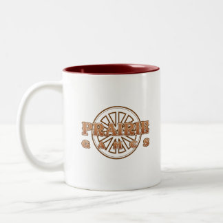 2 Couleurs Tasse de patron de jeux de prairie