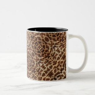 2 Couleurs Tasse de peau de girafe