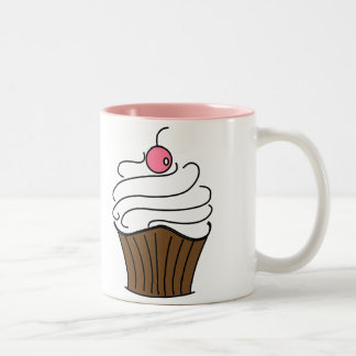 2 Couleurs Tasse de petit gâteau