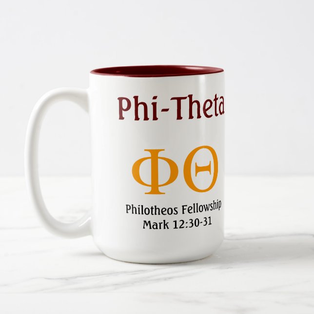 2 Couleurs Tasse de Phi-Thêta (Gauche)
