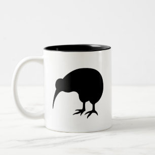 2 Couleurs Tasse de pictogramme de "kiwi"