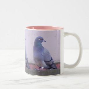 2 Couleurs Tasse de pigeon