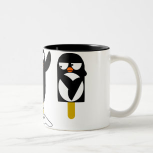 2 Couleurs tasse de pingouin