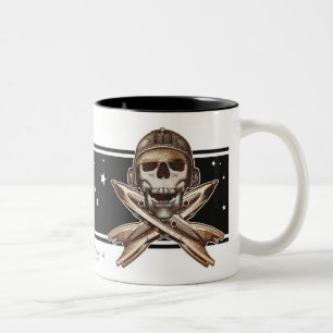 2 Couleurs Tasse de pirate de l'espace (Rocket)