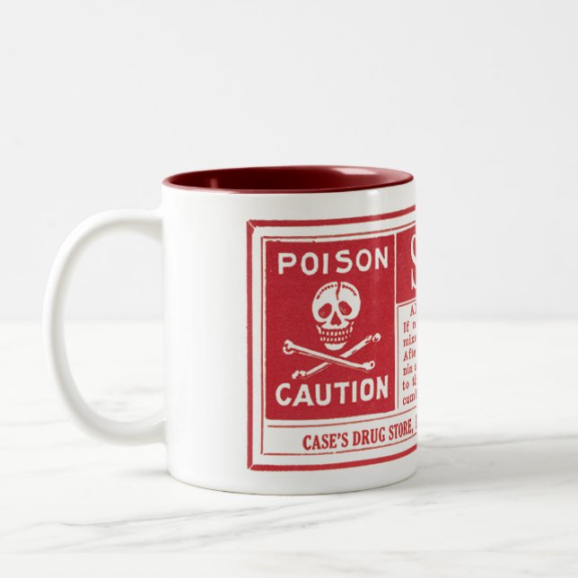 2 Couleurs Tasse de poison de strychnine (Gauche)