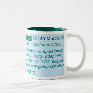 2 Couleurs Tasse de Poissons
