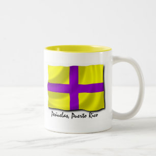 2 Couleurs Tasse de Porto Rico ; Penuelas