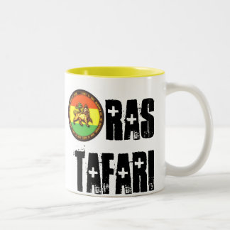 2 Couleurs Tasse de Ras Tafari - jaune