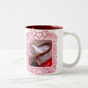 2 Couleurs Tasse de rat de Valentine