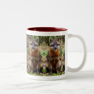 2 COULEURS TASSE DE RENARD