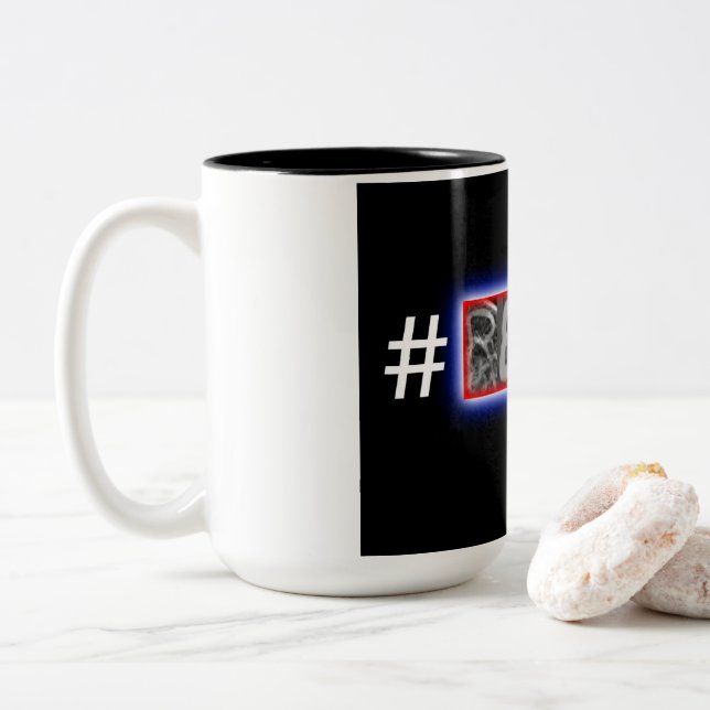 2 Couleurs Tasse de #RESIST (Avec donut)