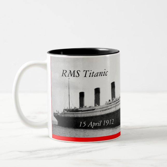 2 Couleurs Tasse de RMS Titanic (Gauche)
