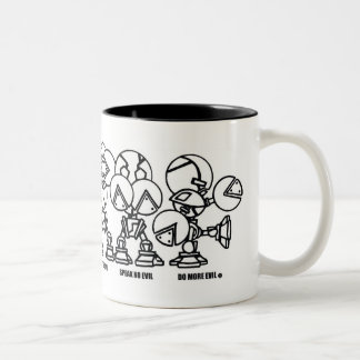 2 Couleurs Tasse de robots