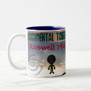 2 Couleurs Tasse de Roswell 1947