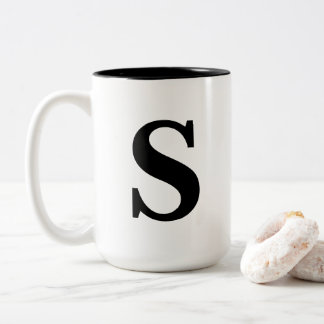 2 Couleurs Tasse de "S"