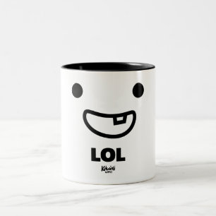 2 Couleurs Tasse de salle LOL de Momo