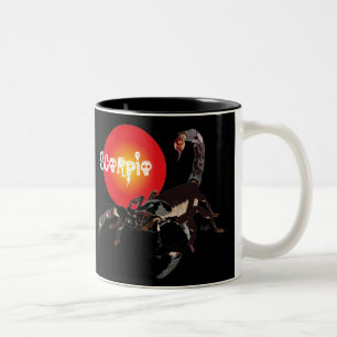 2 Couleurs Tasse de scorpion