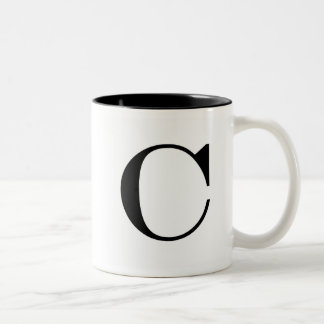 2 Couleurs Tasse de Serif C