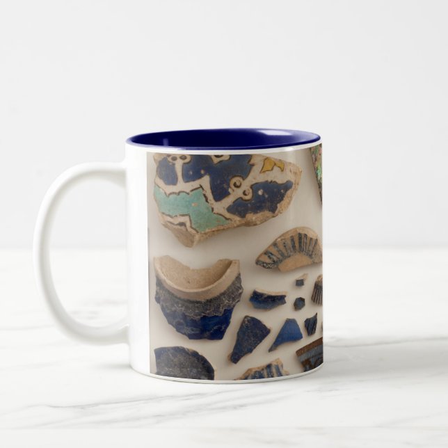 2 Couleurs Tasse de Sherds de navire (Gauche)
