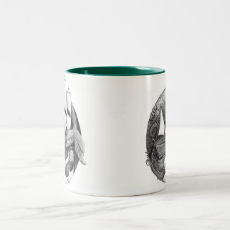 2 Couleurs Tasse de sirène