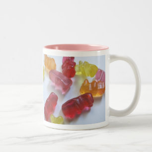 2 Couleurs Tasse de sucrerie