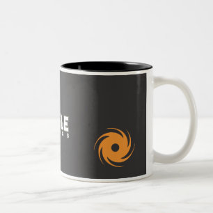2 Couleurs Tasse de "Sun" d'enregistrements de trou noir