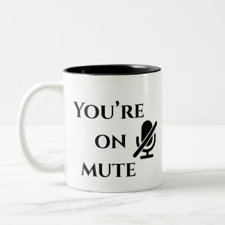 2 Couleurs Tasse de survie « Vous êtes en sourdine » pour le