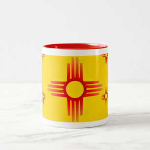 2 Couleurs Tasse de symbole de Zia Sun