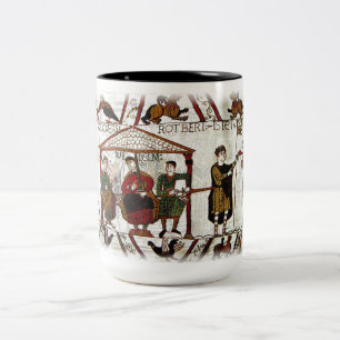 2 Couleurs Tasse de tapisserie de Bayeux