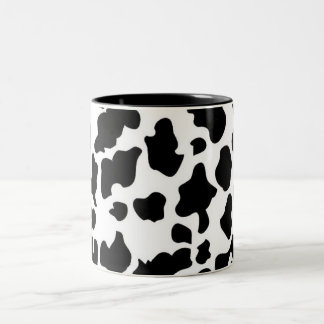2 Couleurs Tasse de tasse de vache