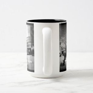 2 Couleurs Tasse de Taureau de bourse des valeurs