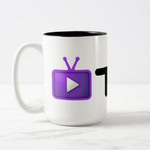 2 Couleurs Tasse de TGN - logo méga !