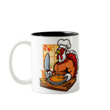 Tasse de Thanksgiving de Nana pour la dinde