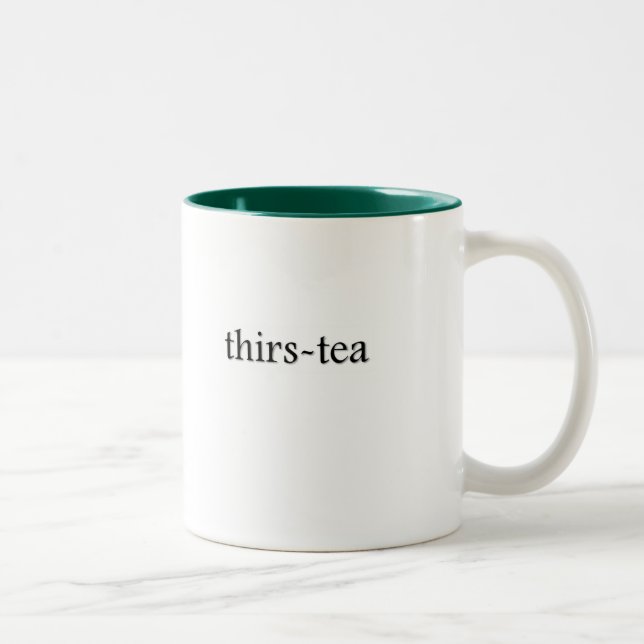 2 Couleurs Tasse de thé de Thirstea (Droit)