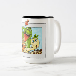 2 Couleurs Tasse de thésaurus d'Edgar - photo