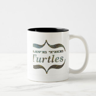 2 Couleurs Tasse de tortue de mer