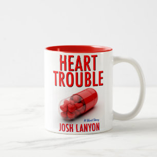 2 Couleurs Tasse de trouble cardiaque