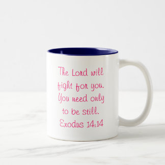 2 Couleurs Tasse de vers de bible