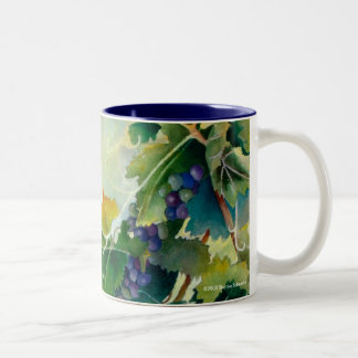 2 Couleurs Tasse de vignes