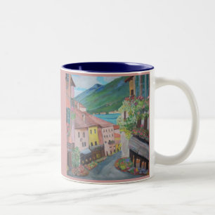 2 Couleurs Tasse de ville de Bellagio