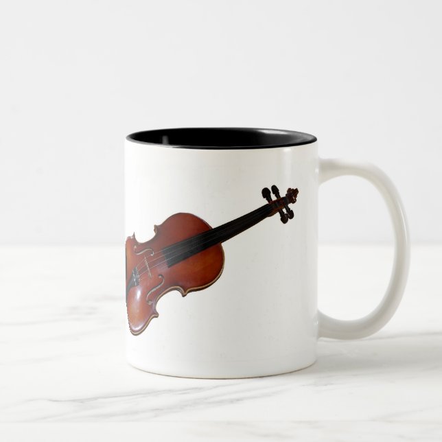 2 Couleurs Tasse de violon (Droit)