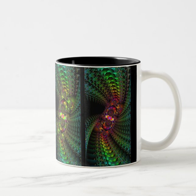 2 Couleurs Tasse de vortexes (Droit)